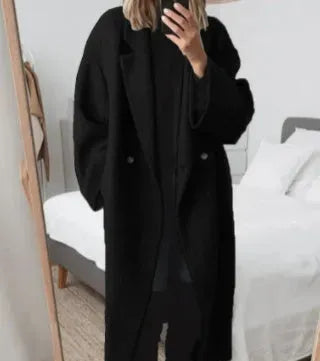 Chic Relaxed Fit Long Coat Women Oversized Elegance Winter Essential 3