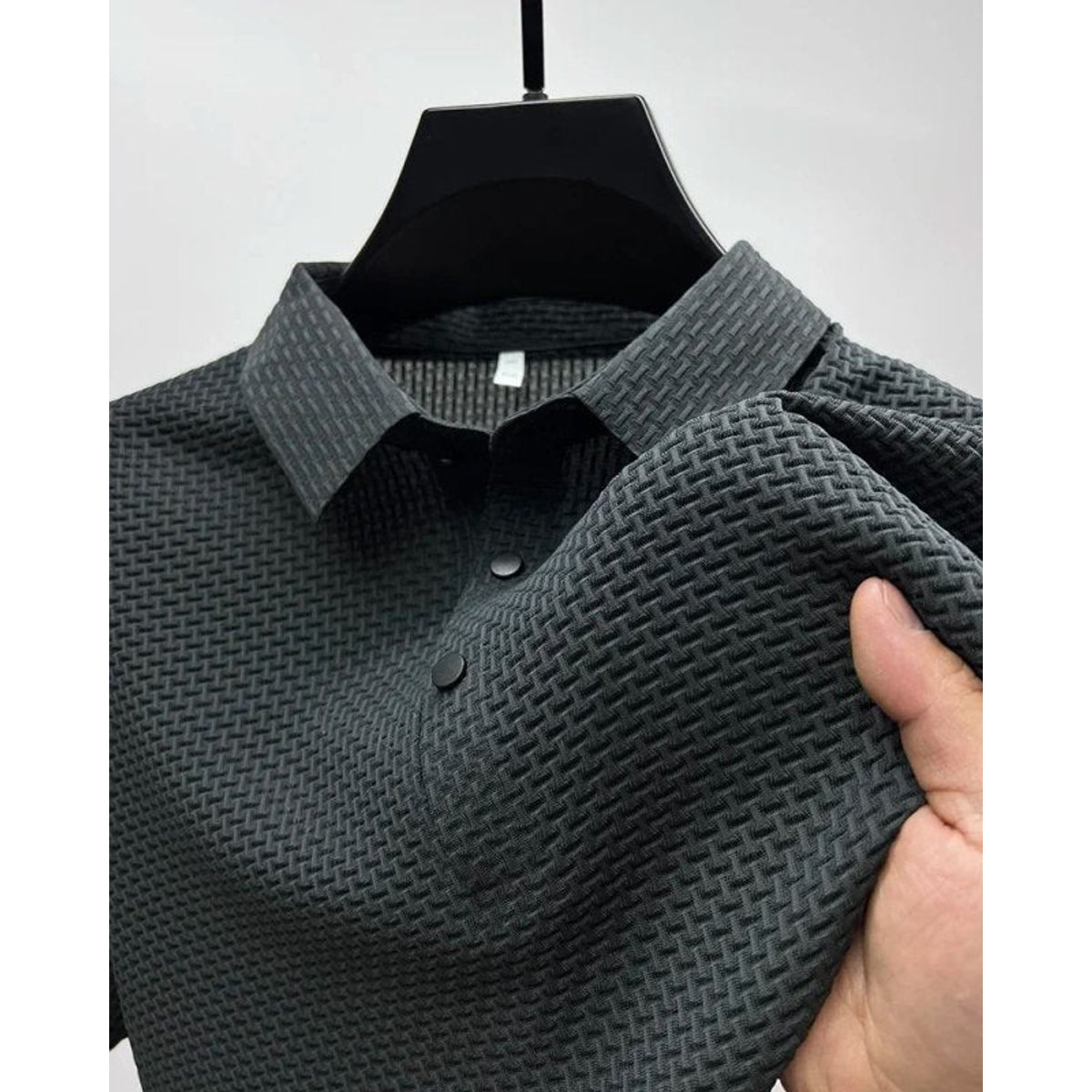 Classic Fit Lightweight Polo Shirt for Men - Breathable Golf Polos 0