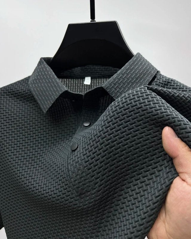 Classic Fit Lightweight Polo Shirt for Men - Breathable Golf Polos 0