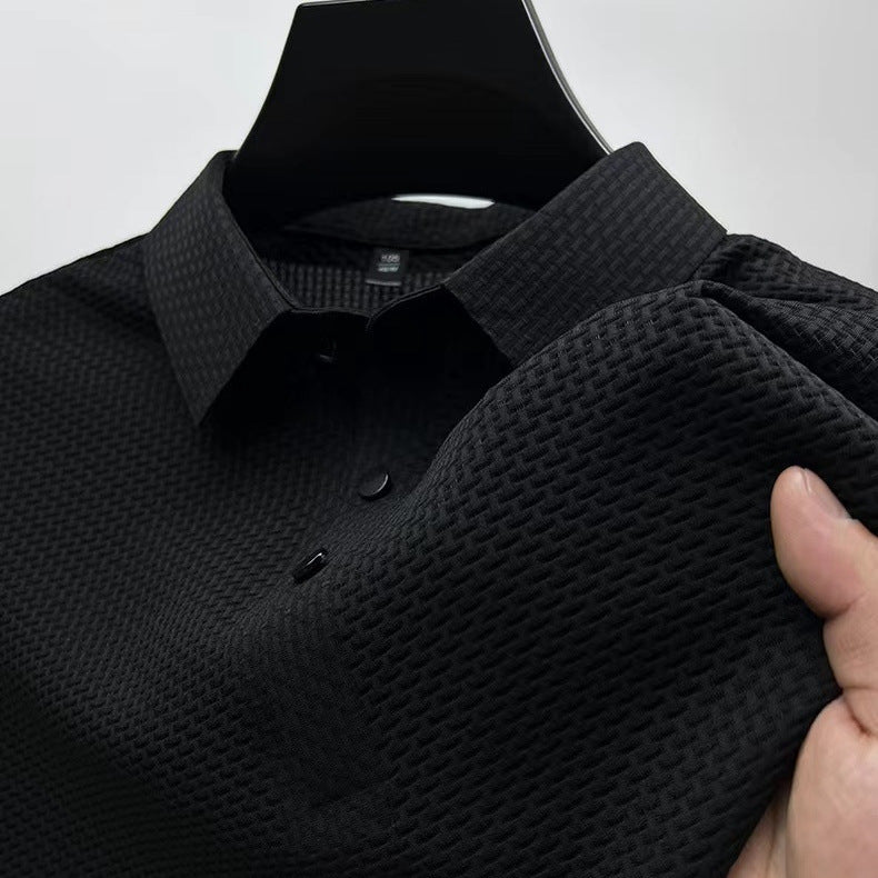 Classic Fit Lightweight Polo Shirt for Men - Breathable Golf Polos 11
