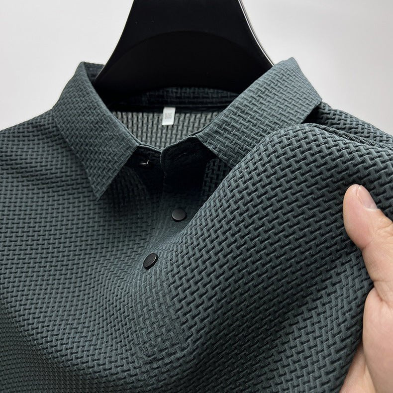 Classic Fit Lightweight Polo Shirt for Men - Breathable Golf Polos 5