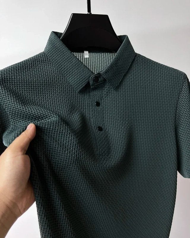 Classic Fit Lightweight Polo Shirt for Men - Breathable Golf Polos 7