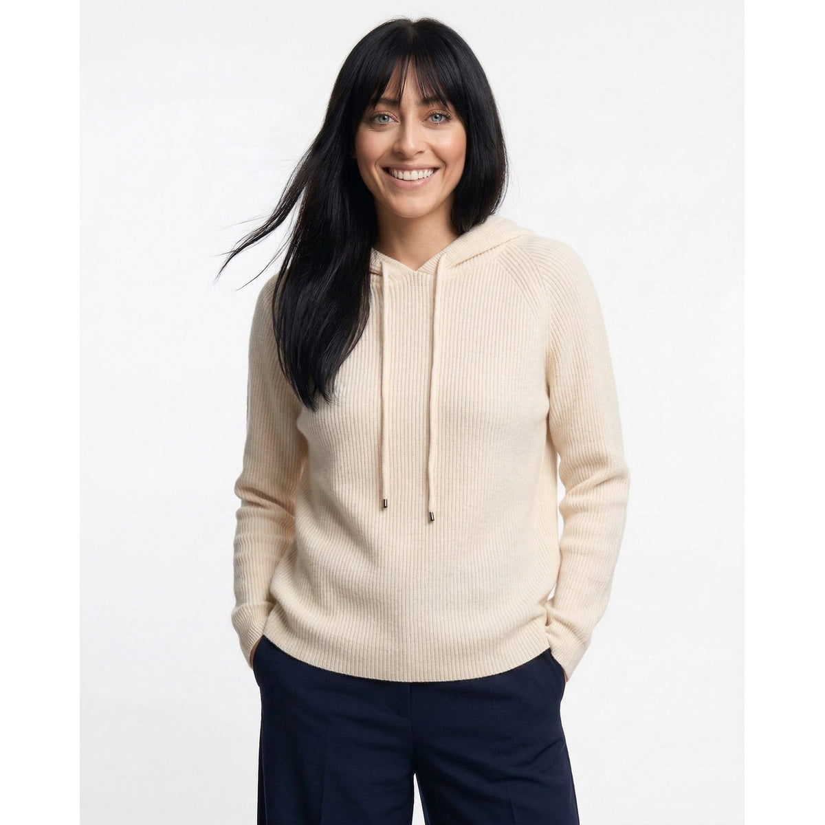 Classic Women's Hoodie Cashmere Blend Relaxed Fit Stylish Sweatshirt 1