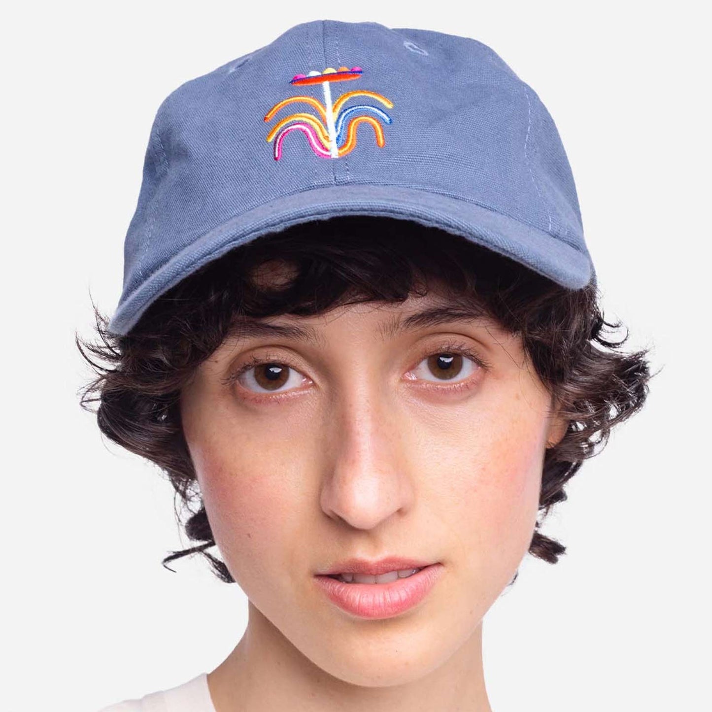 Cobalt Blue Unisex Baseball Cap - Curved Brim, Minimalist Design, Breathable Fabric 2