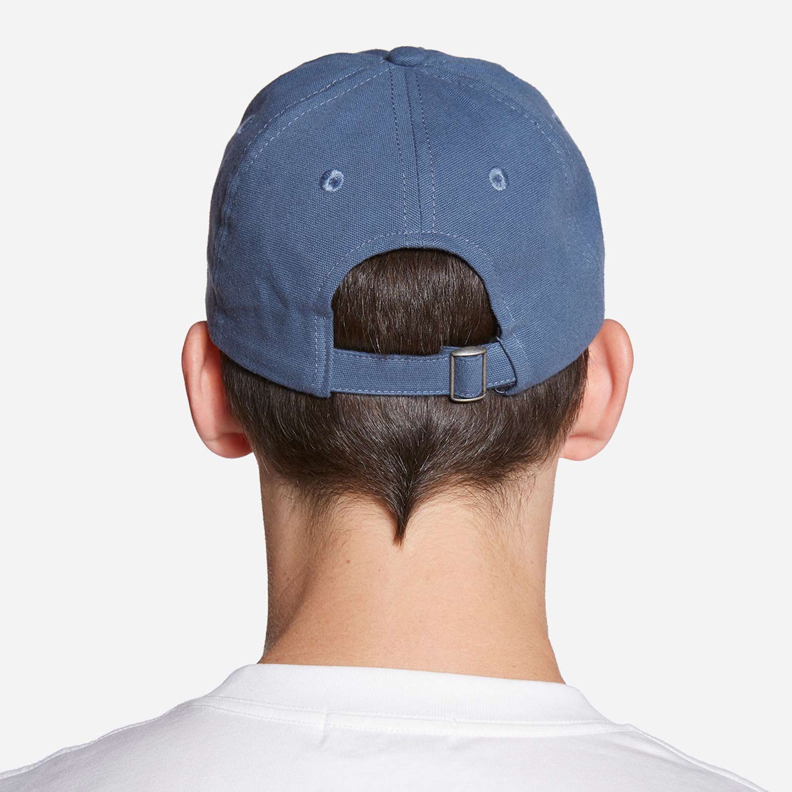Cobalt Blue Unisex Baseball Cap - Curved Brim, Minimalist Design, Breathable Fabric 4