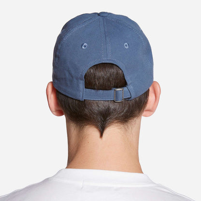 Cobalt Blue Unisex Baseball Cap - Curved Brim, Minimalist Design, Breathable Fabric 4