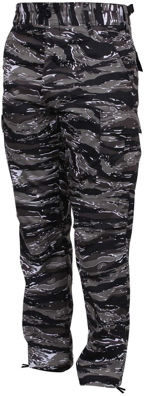 Color Camo Tactical BDU Pants Military Style Adjustable Fit Durable Comfort 13