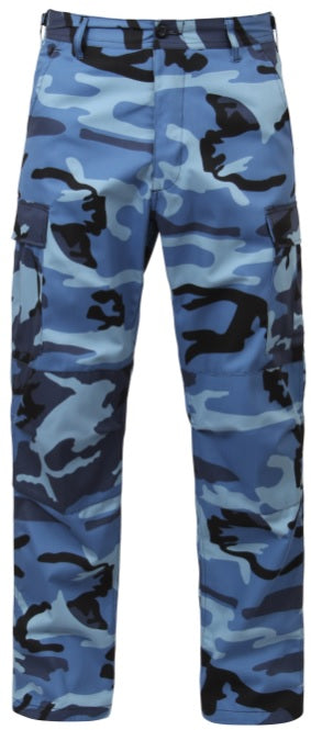 Color Camo Tactical BDU Pants Military Style Adjustable Fit Durable Comfort 8