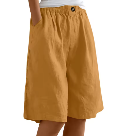 Comfort Shorts Women Relaxed Fit Breathable Casual Summer Style 11