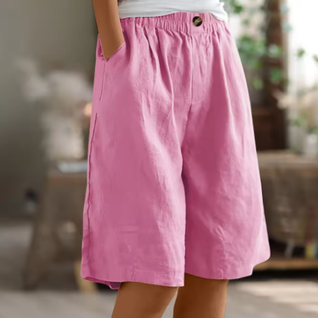 Comfort Shorts Women Relaxed Fit Breathable Casual Summer Style 4