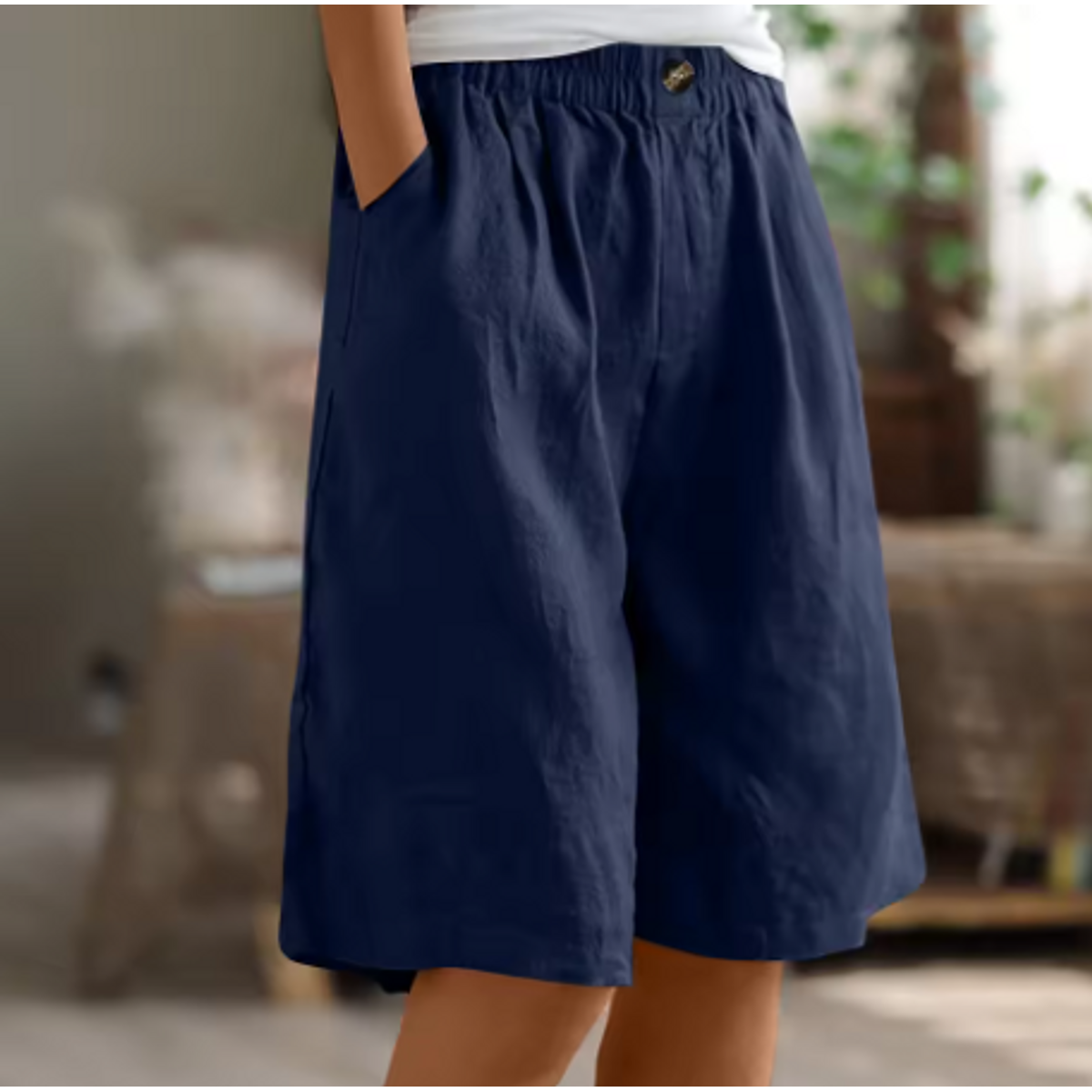 Comfort Shorts Women Relaxed Fit Breathable Casual Summer Style 5