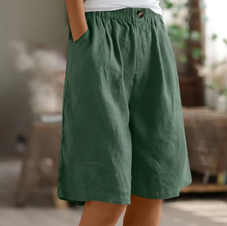 Comfort Shorts Women Relaxed Fit Breathable Casual Summer Style 8