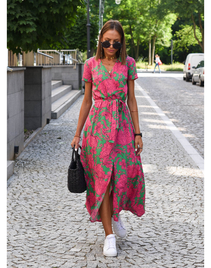 Comfortable Summer Dress Women Casual Chic Maxi Style 3