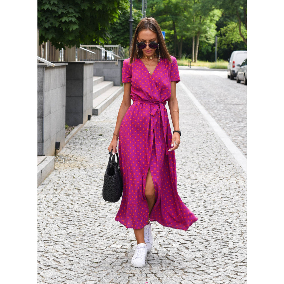 Comfortable Summer Dress Women Casual Chic Maxi Style 4
