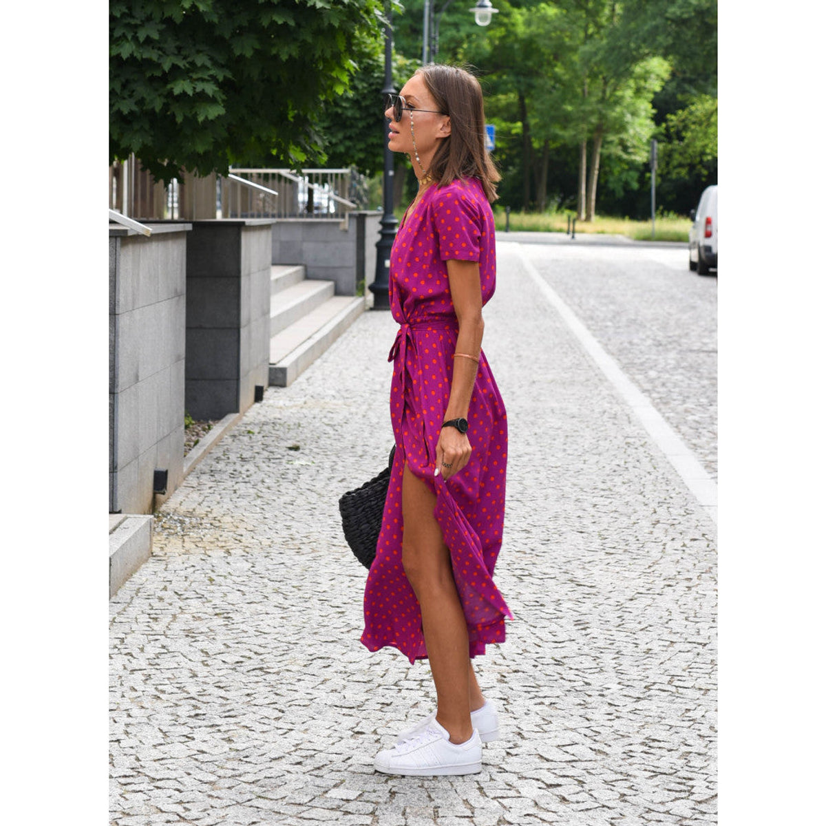Comfortable Summer Dress Women Casual Chic Maxi Style 5