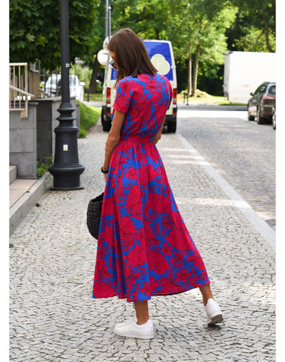 Comfortable Summer Dress Women Casual Chic Maxi Style 6