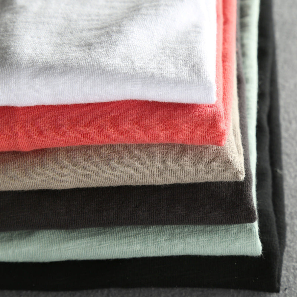 Cotton Long Sleeve Shirt Japanese Minimalist Design O-Neck Casual 6