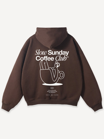 Cozy Oversized Hoodie for Women - Soft Cotton, Minimalist Streetwear, Black/Grey 11