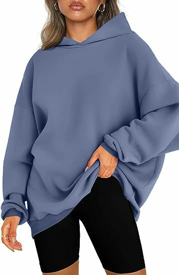 Cozy Women's Oversized Hoodie - Soft Heavyweight Cotton, Relaxed Fit, Minimalist Streetwear 10