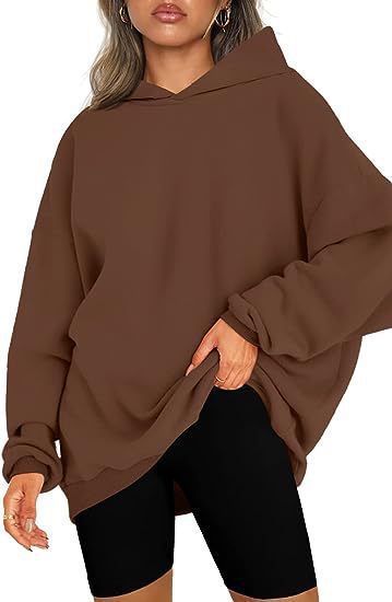 Cozy Women's Oversized Hoodie - Soft Heavyweight Cotton, Relaxed Fit, Minimalist Streetwear 13