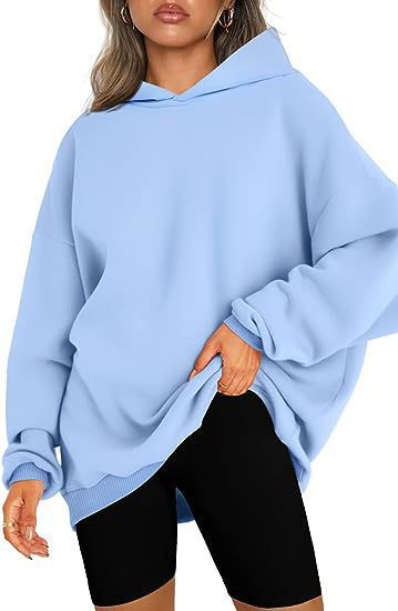 Cozy Women's Oversized Hoodie - Soft Heavyweight Cotton, Relaxed Fit, Minimalist Streetwear 6