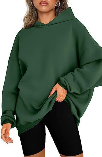 Cozy Women's Oversized Hoodie - Soft Heavyweight Cotton, Relaxed Fit, Minimalist Streetwear 8