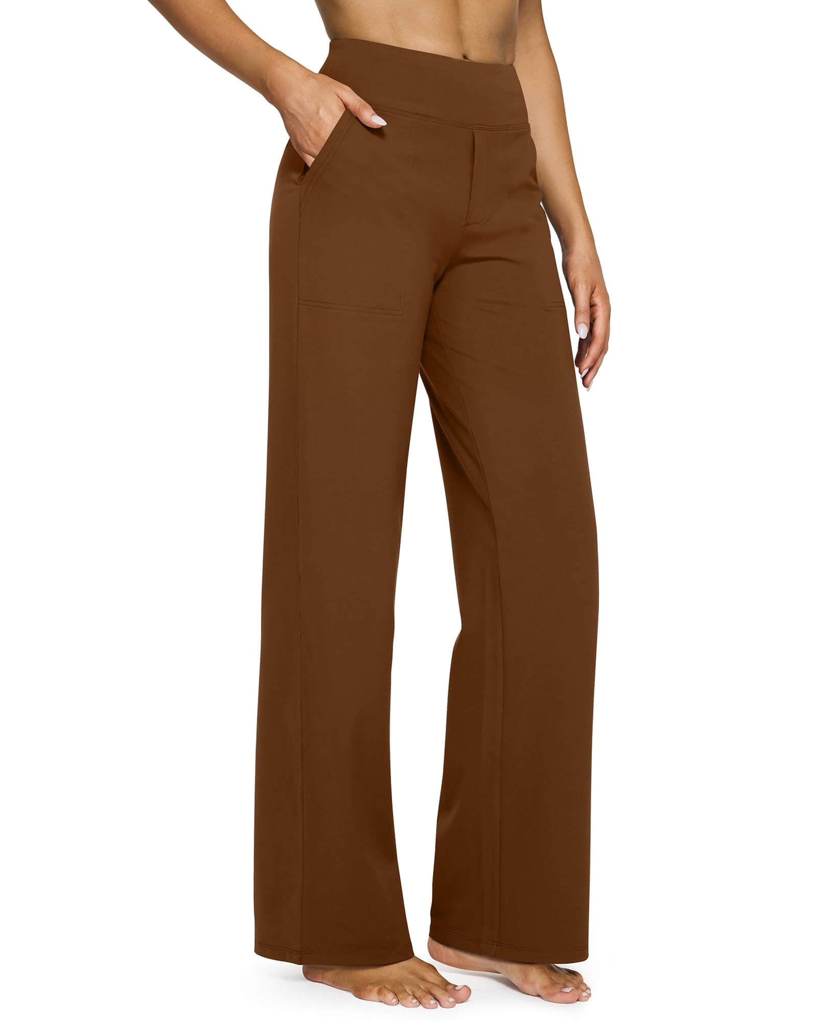 Madison | Vielseitige High-Waist-Hose mit weitem Bein