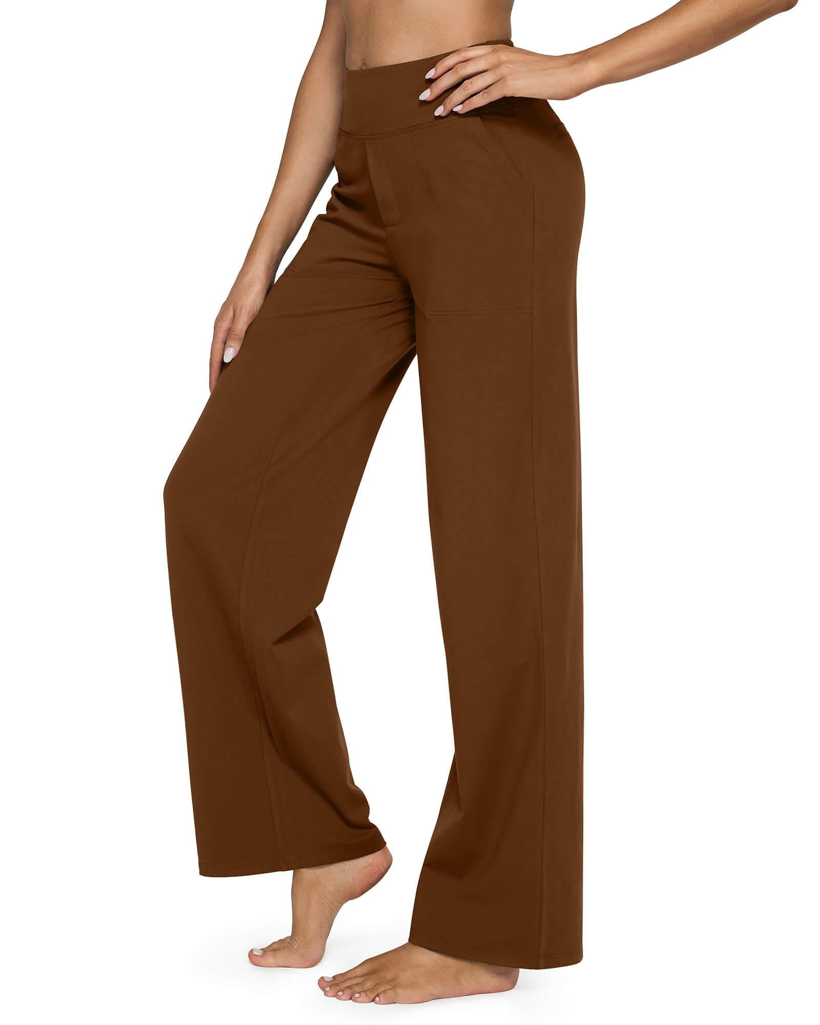 Madison | Vielseitige High-Waist-Hose mit weitem Bein