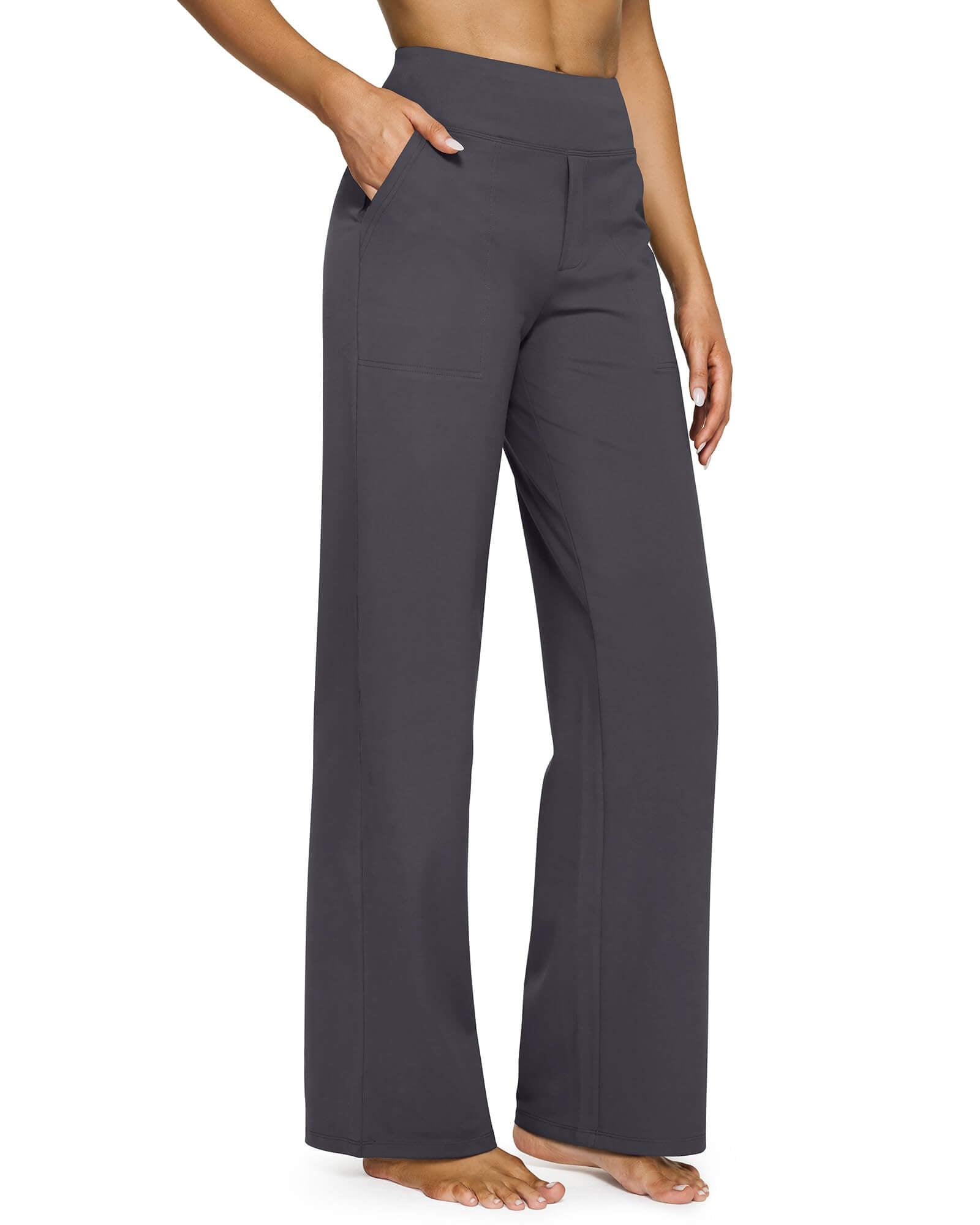 Madison | Vielseitige High-Waist-Hose mit weitem Bein