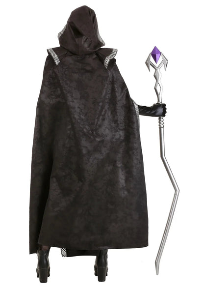 Dark Gothic Witch Costume Women Maxi Dress for Halloween 3