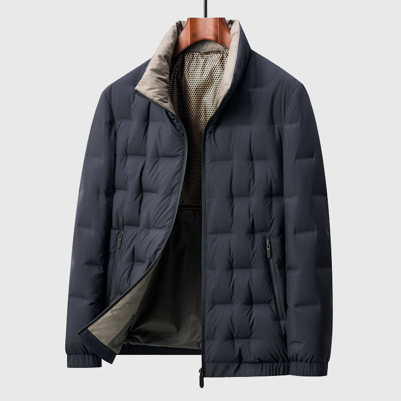 Down Jacket Lightweight Duck-Down Warmth Windproof Waterproof Winter Jacket 2