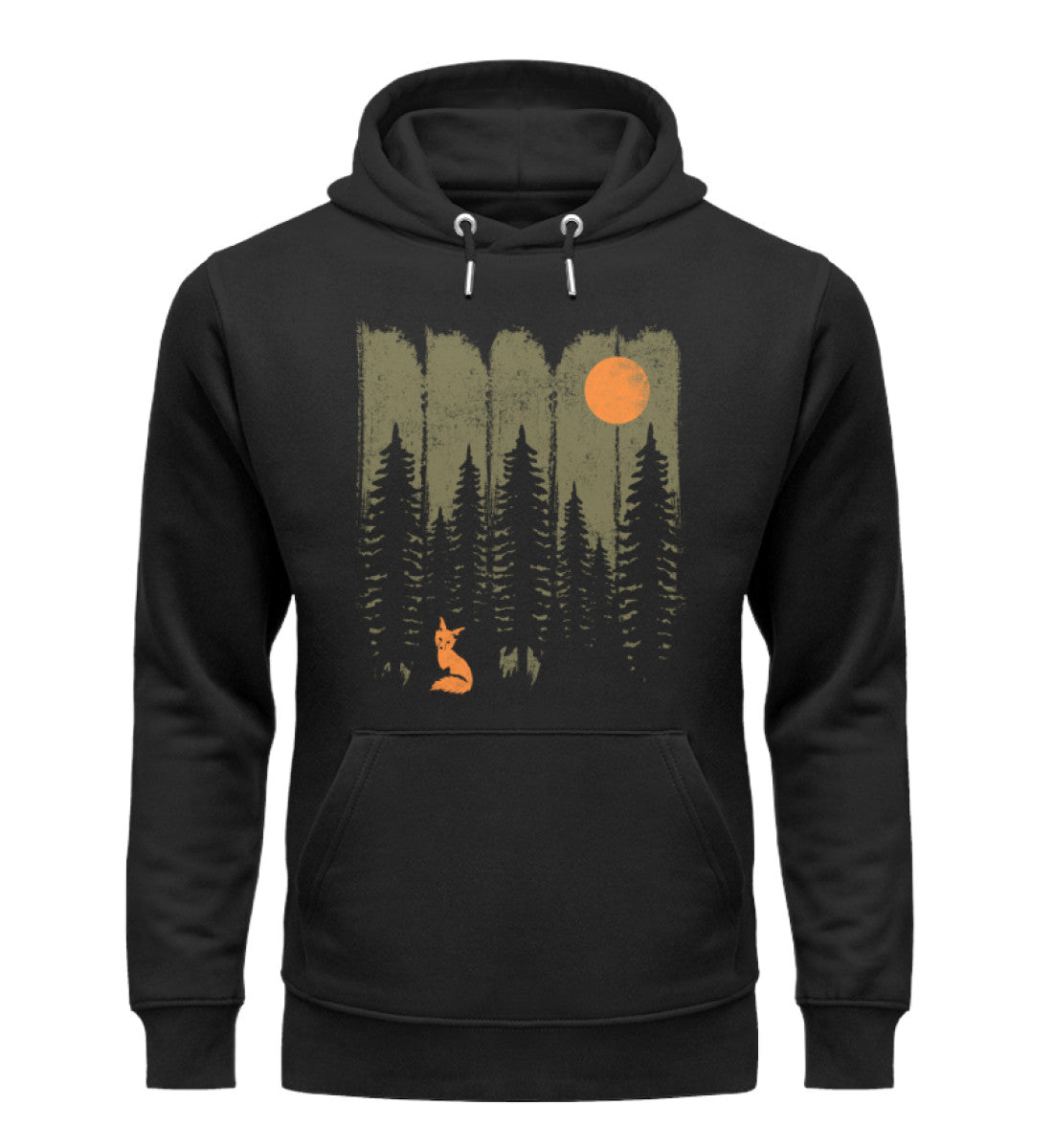 Eco-Friendly Unisex Oversized Hoodie - Soft Cotton, Relaxed Fit, Minimalist Streetwear in Black or Grey 0