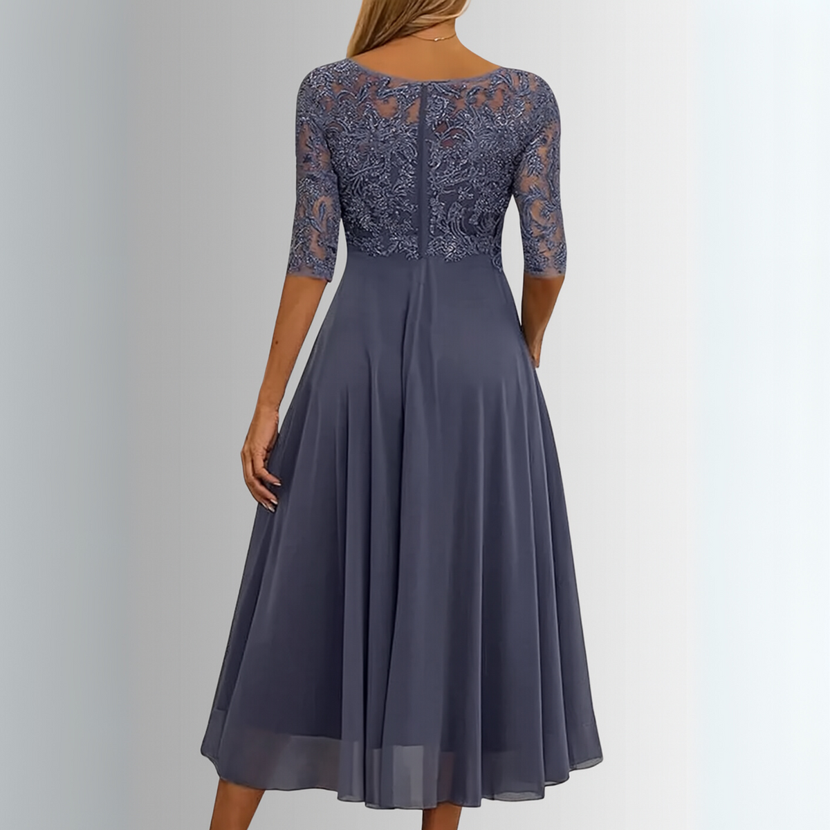 Elegant Lace Dress for Women - Timeless Wedding Guest and Cocktail Attire 5