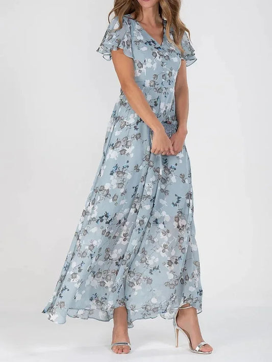 Elegant Midi Dress Women Chic Tailored Fit Versatile Style 0