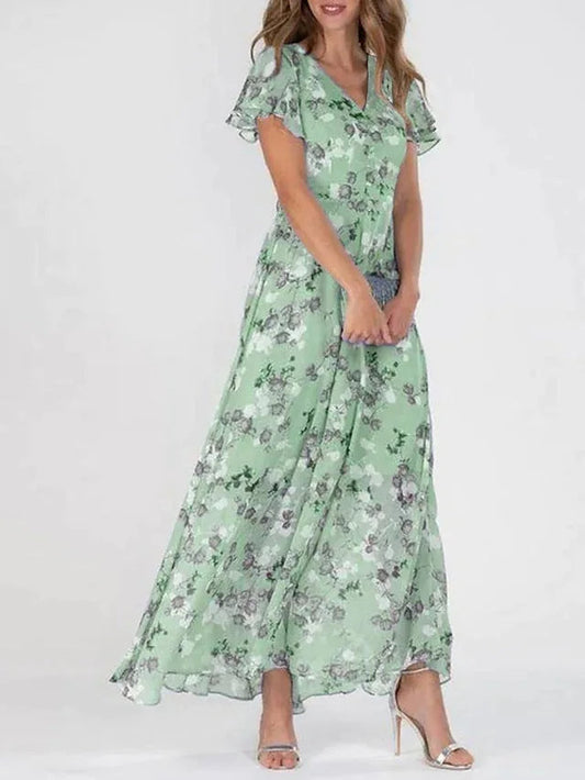 Elegant Midi Dress Women Chic Tailored Fit Versatile Style 1