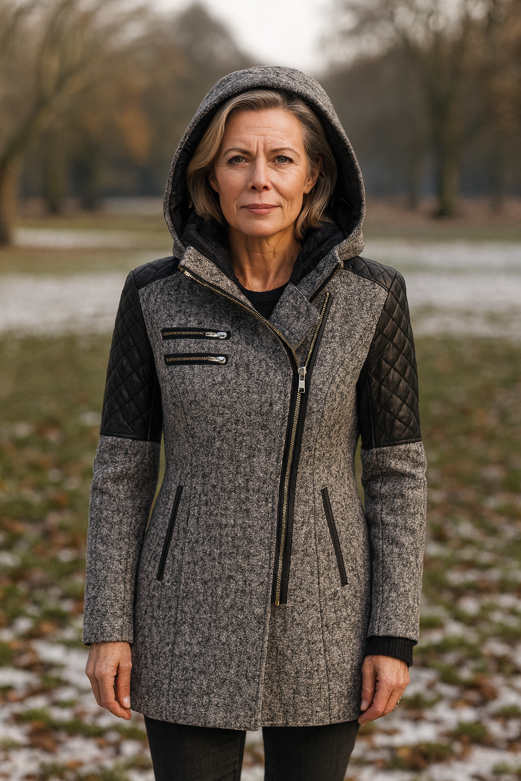 Elegant Winter Jacket Women Stylish Warmth Comfort Versatile Coats 1