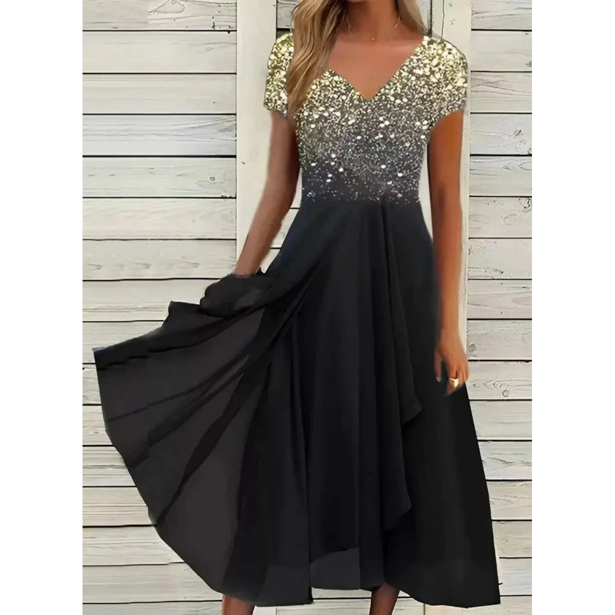 Elegant Women's Dress Versatile Chic Modern Formal Cocktail Style 2
