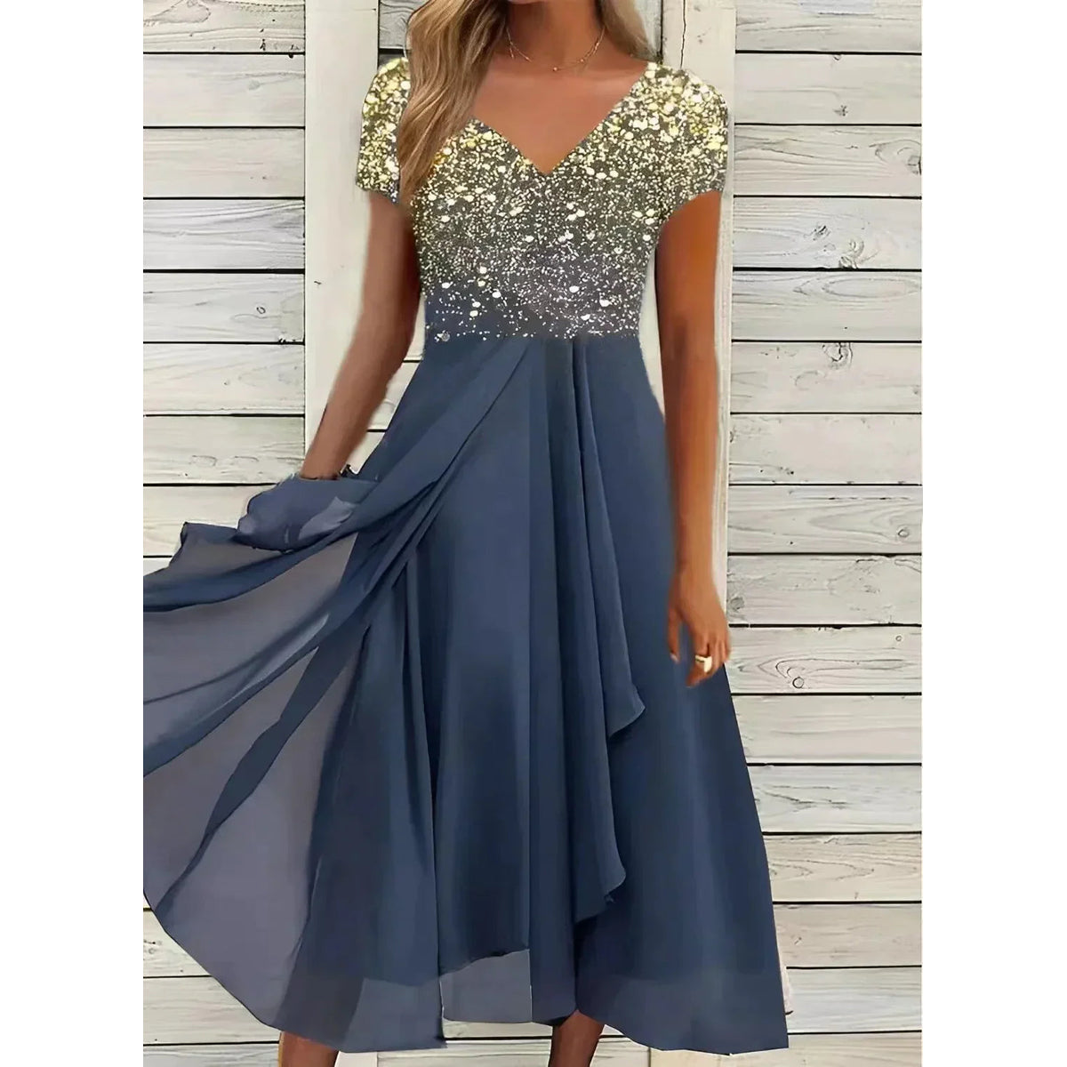Elegant Women's Dress Versatile Chic Modern Formal Cocktail Style 5
