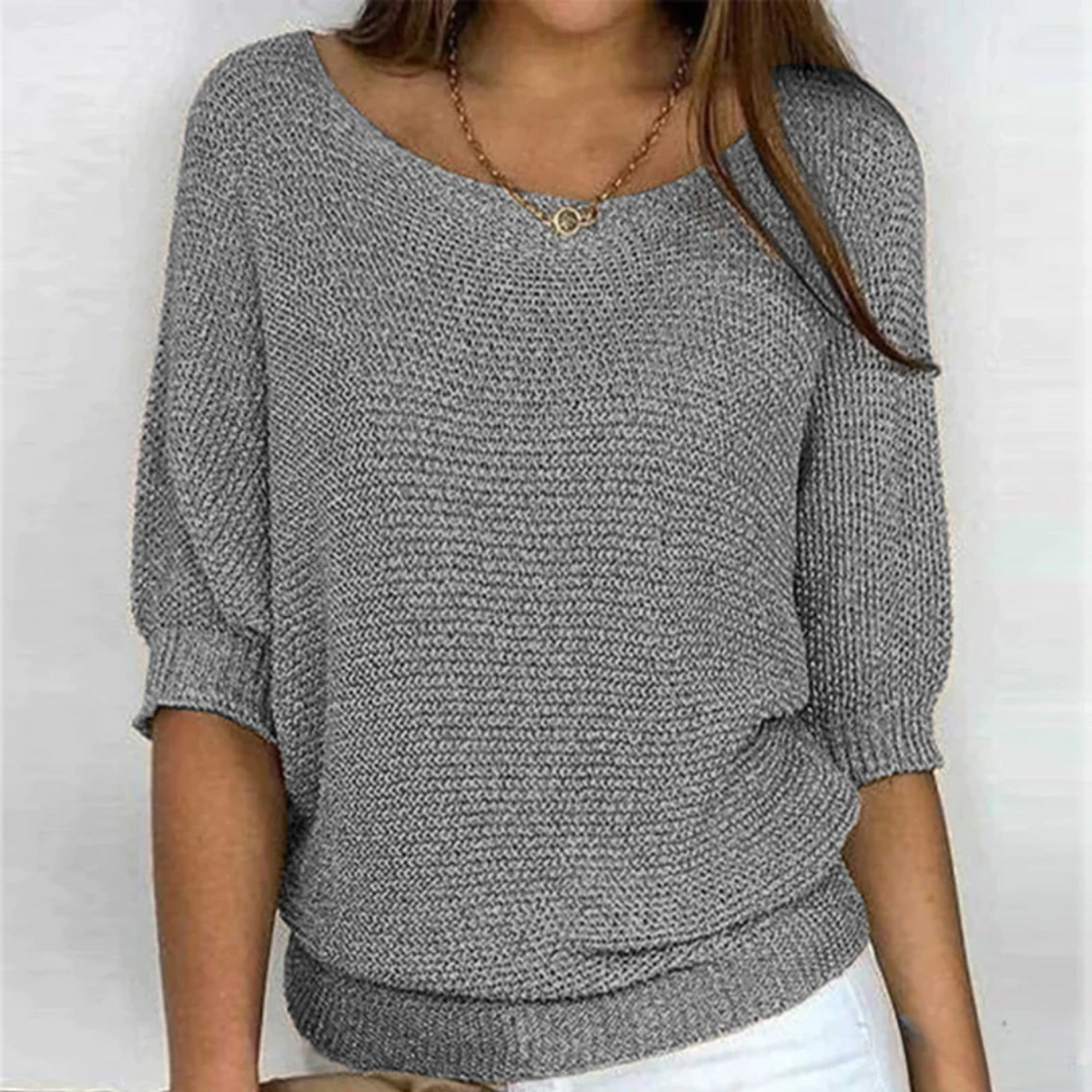Elegant Women's Sweater Timeless Classic Soft Fabric for All Seasons 3