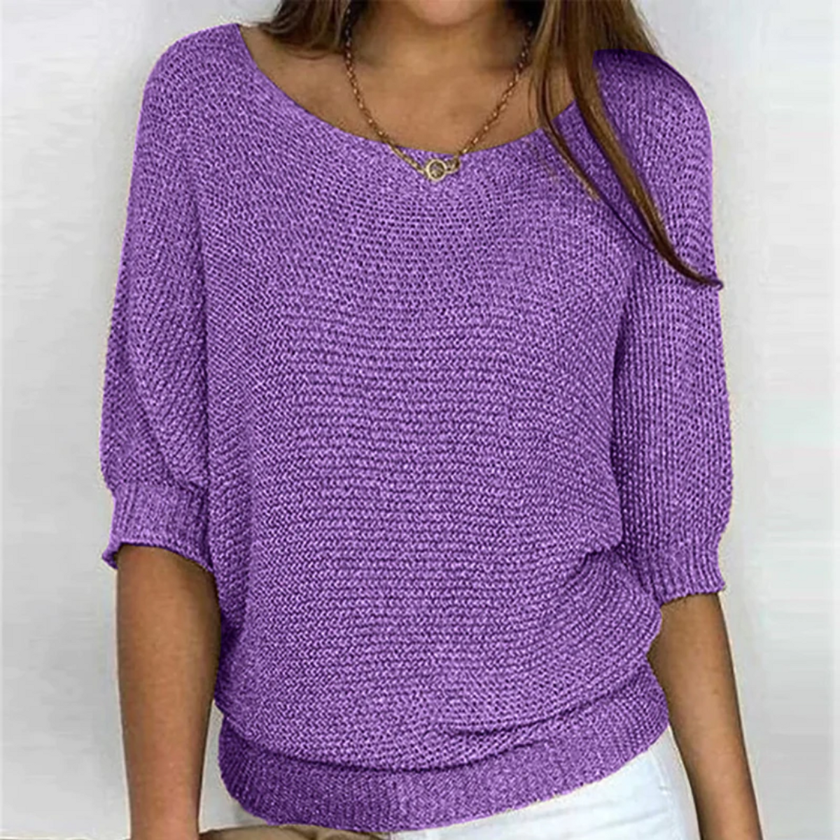 Elegant Women's Sweater Timeless Classic Soft Fabric for All Seasons 7