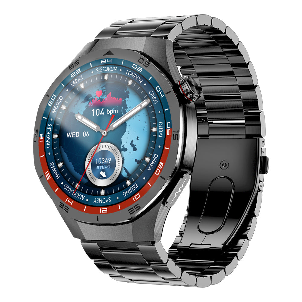 Fitaos P05 | Smartwatch with ECG & Blood Glucose Monitoring | Stylish Design for Health Tracking 0