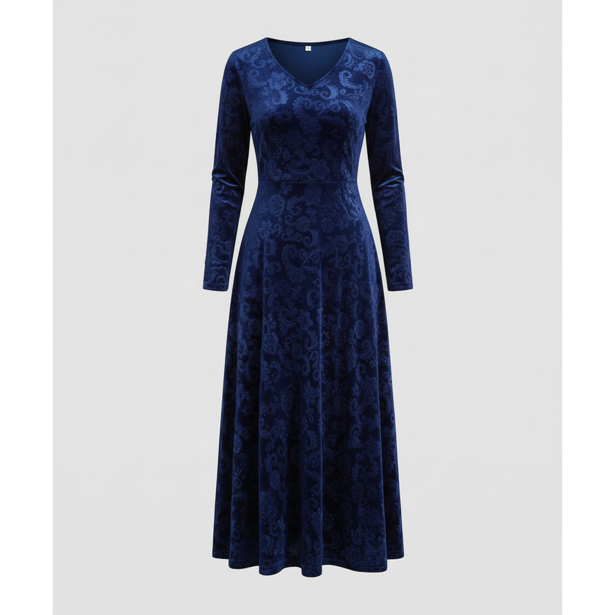Flared Dress Women Elegant Summer Style Figure-Flattering Fit 6