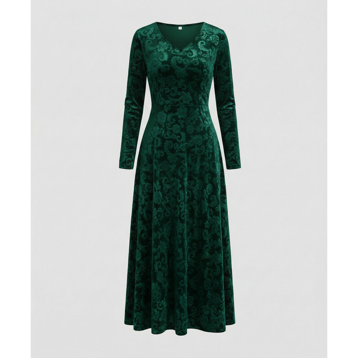 Flared Dress Women Elegant Summer Style Figure-Flattering Fit 7