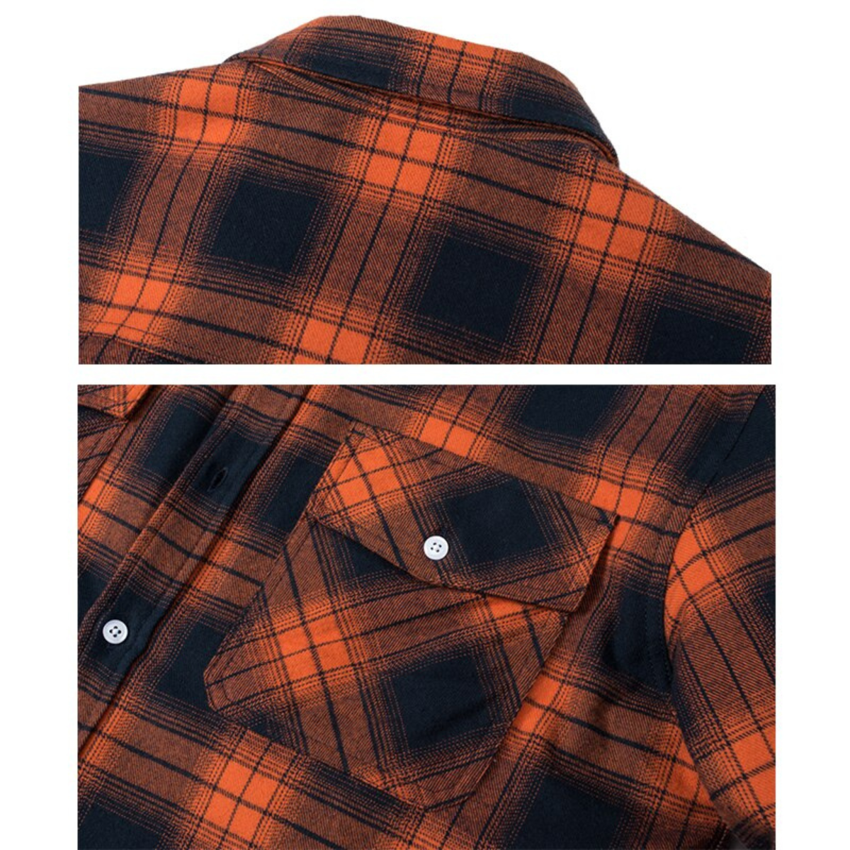 Fleece Jacket Men Stylish Checkered Winter Outerwear Warmth & Comfort 2