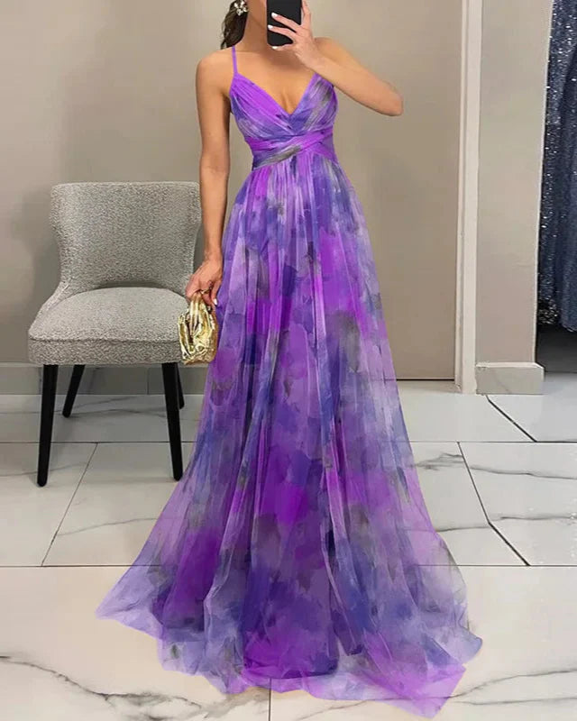 Floral Maxi Dress Women Lightweight Summer Style Effortless Elegance 11