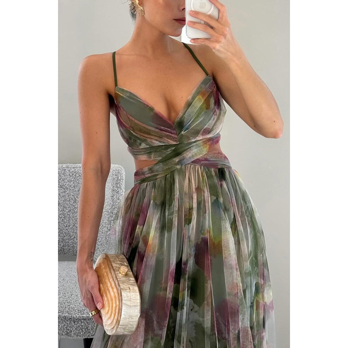 Floral Maxi Dress Women Lightweight Summer Style Effortless Elegance 8