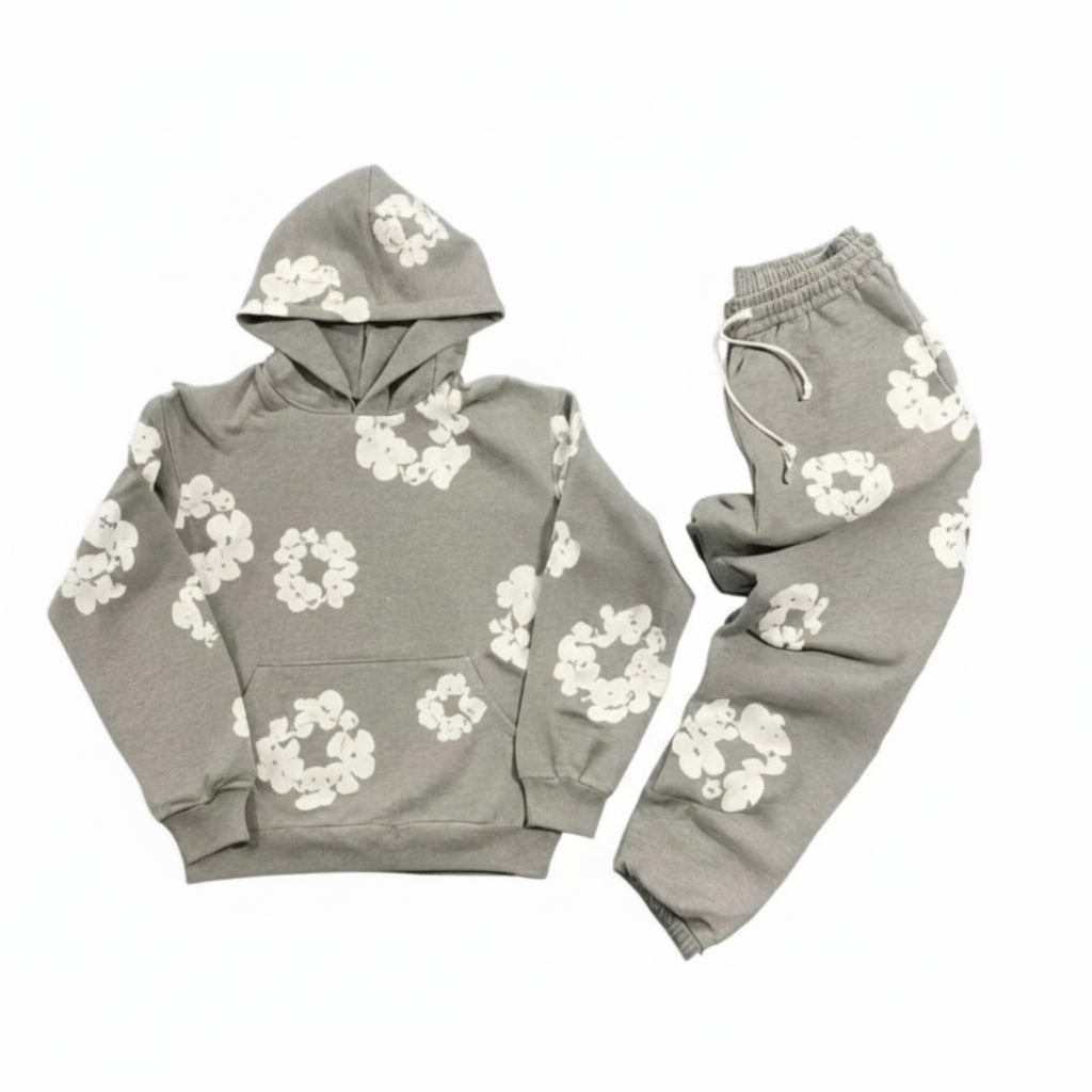 Floral Tracksuit Unisex Iconic Prints Casual Chic Streetwear 0