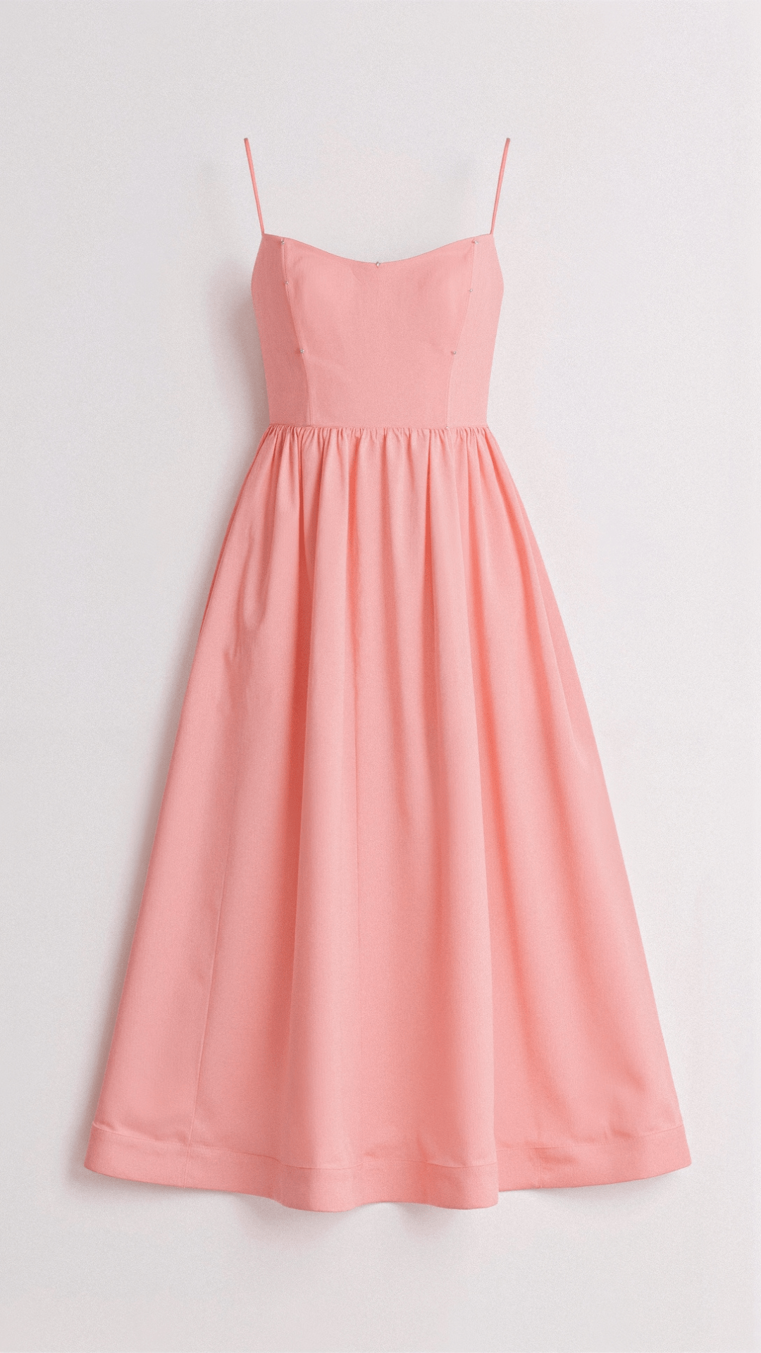 Flowing Midi Dress Women Elegant Soft Fabric Casual Chic 5