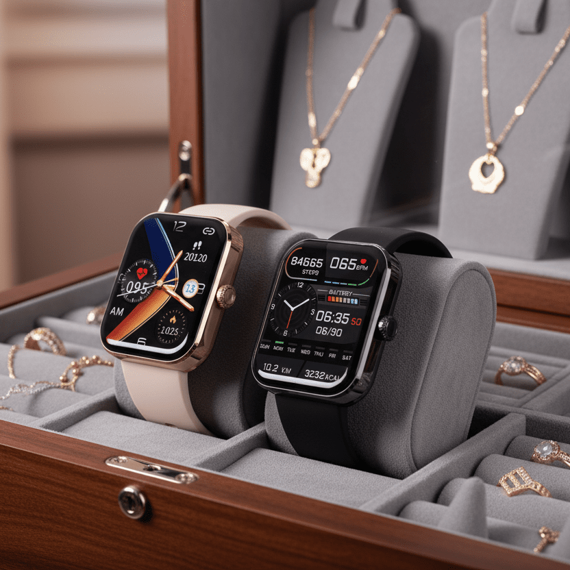 GLUCOWATCH | Smartwatch with Non-Invasive Glucose Monitoring | Comfortable Health Tracker for Daily Wellness Insights 2