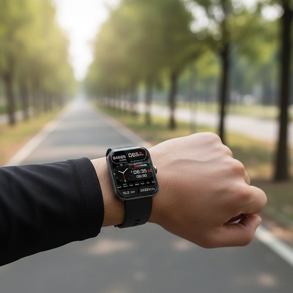 Glucowatch | Health Monitor Smartwatch with Needle-Free Glucose Tracking | Real-Time Vital Signs for Effortless Health Management 2